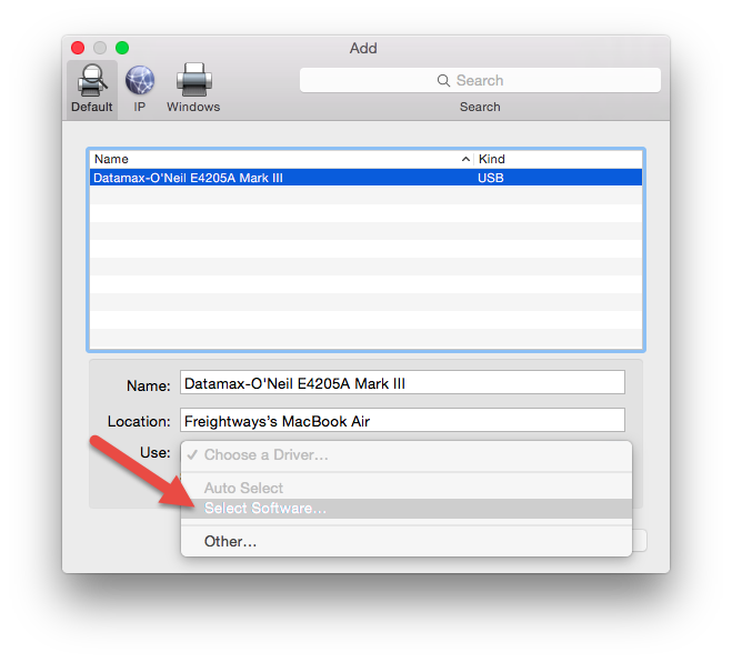 search mac for usb driver software